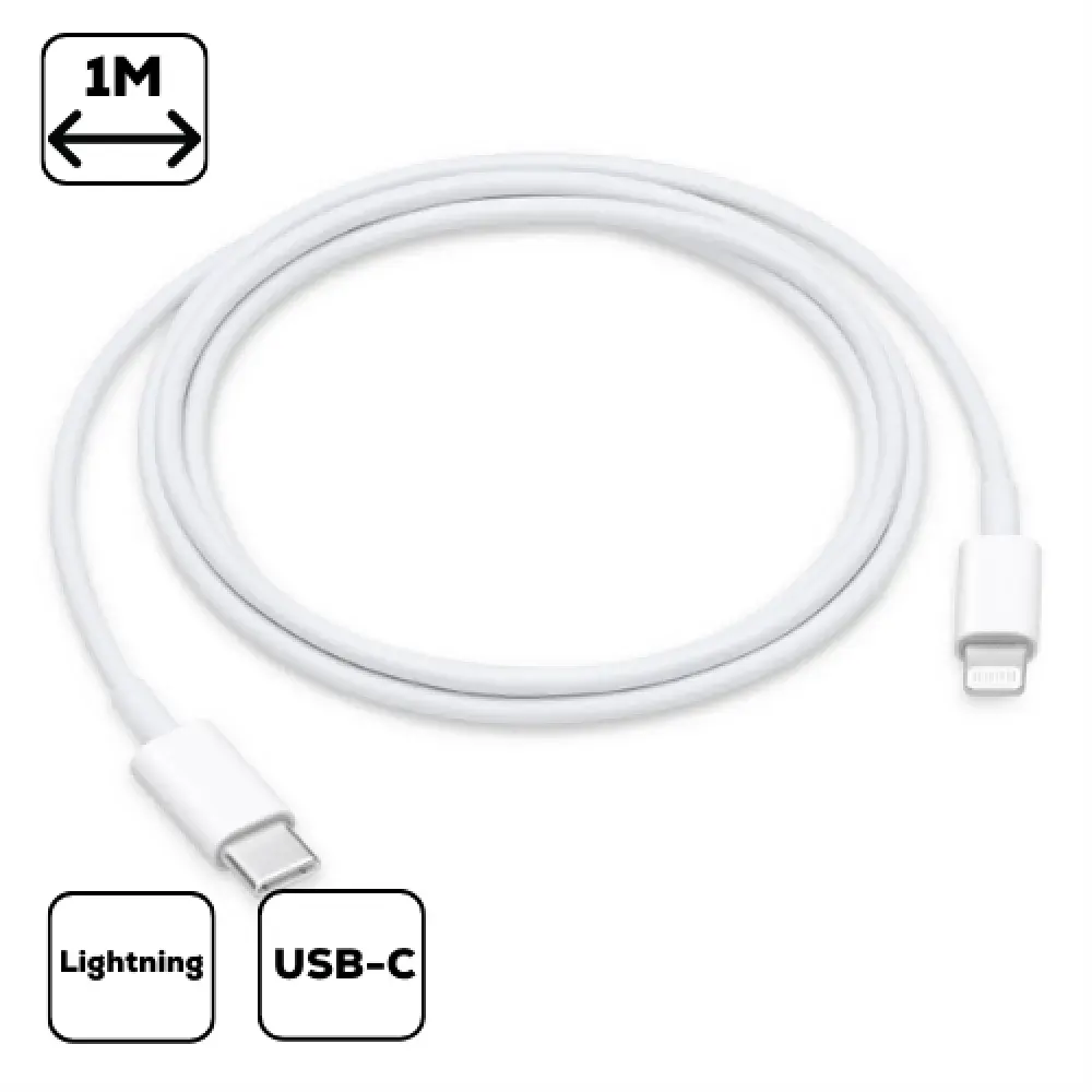 Apple USB-C to Lightning Cable (1m) '24 – termékfotó