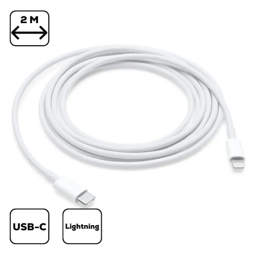 Apple USB-C to Lightning töltőkábel, 2m '24 – termékfotó