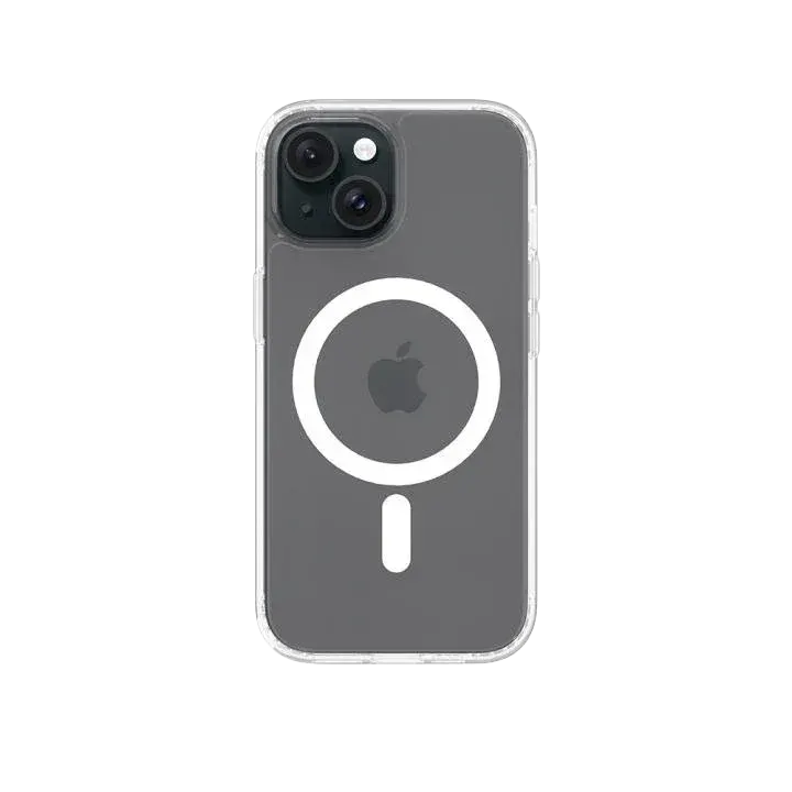 NOVANL ShockShield Case for iPhone 15 (incl. Magnetics) – Grey – termékfotó